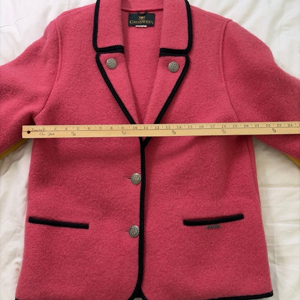Giesswein Vintage 2002 Tyrolean Boiled wool Blazer - Picture 4 of 16